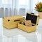 Contemporary Home Living Weave Style Wicker Rectangular Nesting Boxes - 12.25" - Beige - Set of 2